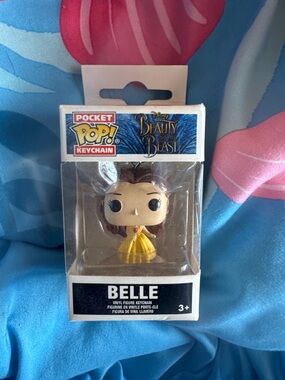 Funko Pocket Pop! Keychain Belle in Yellow Dress